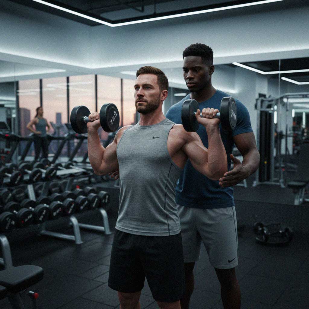 Strength work during weight loss — keeping lean mass while the weight comes off